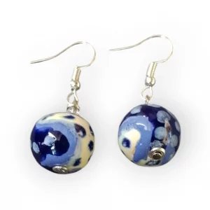 Celestial Indigo Drop Earrings