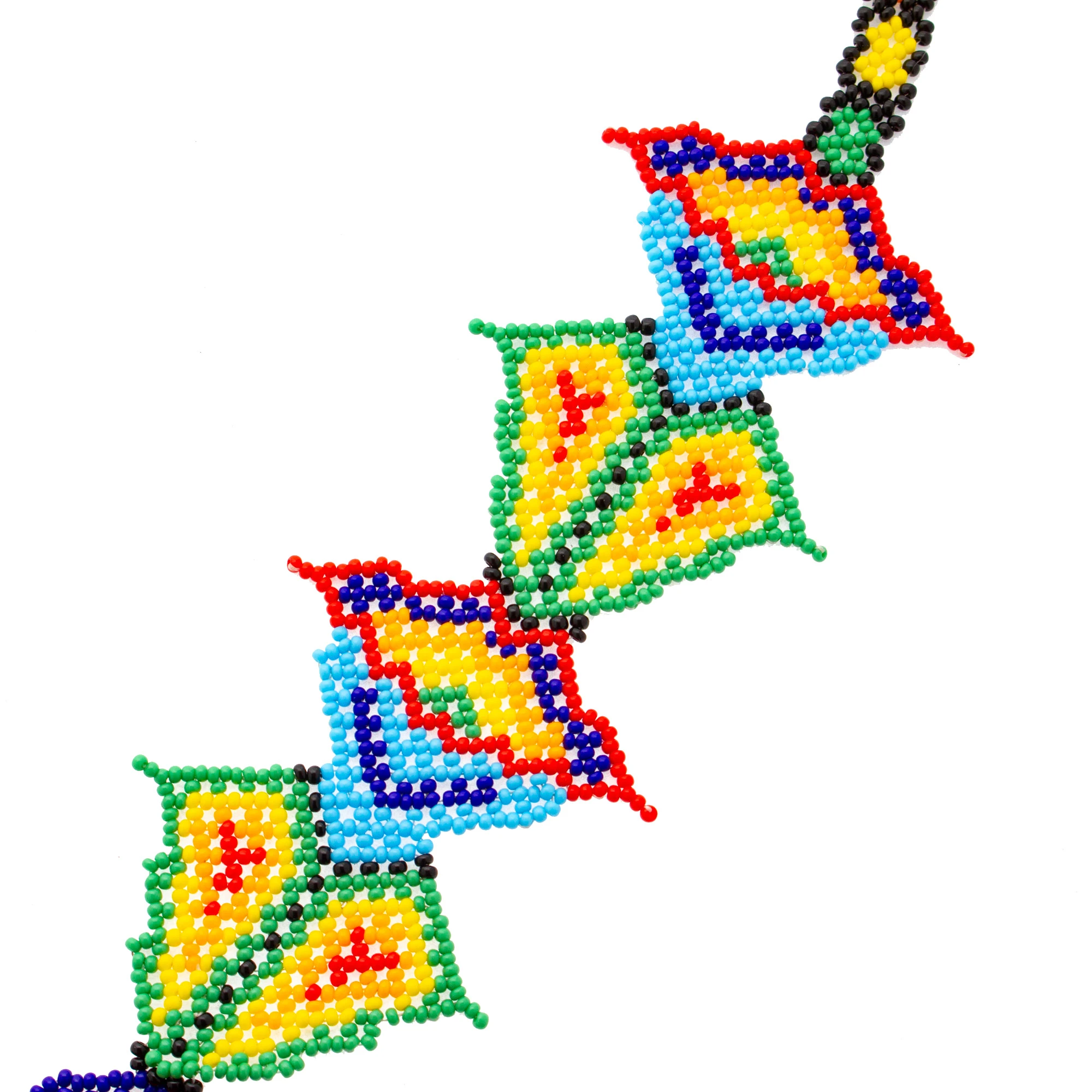 Radiance Beaded Flower Necklace - Image 2