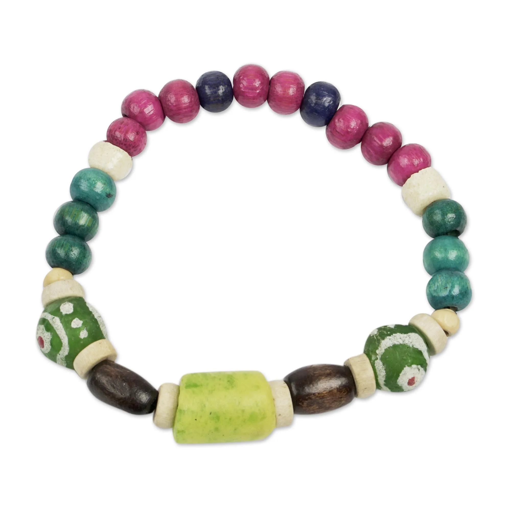 Safari Rhythm Stretch Bracelet - Image 4