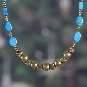 Gilded Statement Necklace